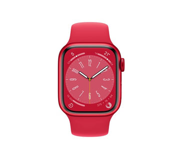 APPLE Watch Series 8 - (PRODUCT)RED with (PRODUCT)RED Sports Band, 41mm - Very Good